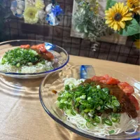 ジャージャーそうめん|霜月さん