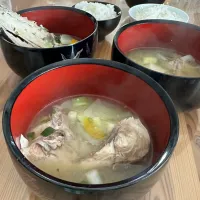 わらさのあら汁と新米のコシヒカリ|愛さん