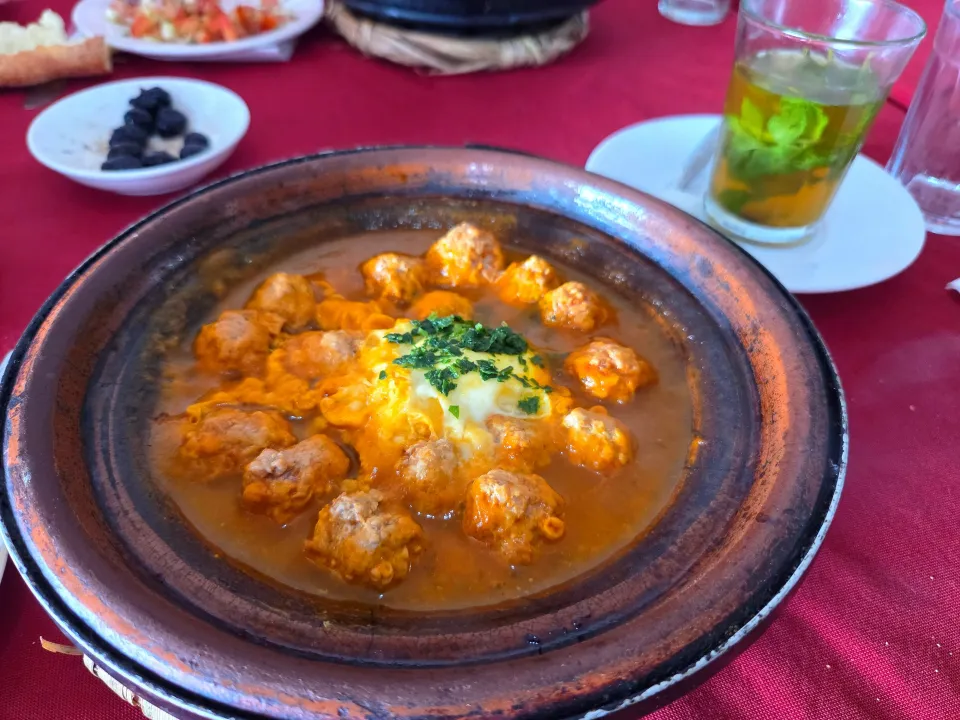 ケフタタジンとミントティー|Tomoさん