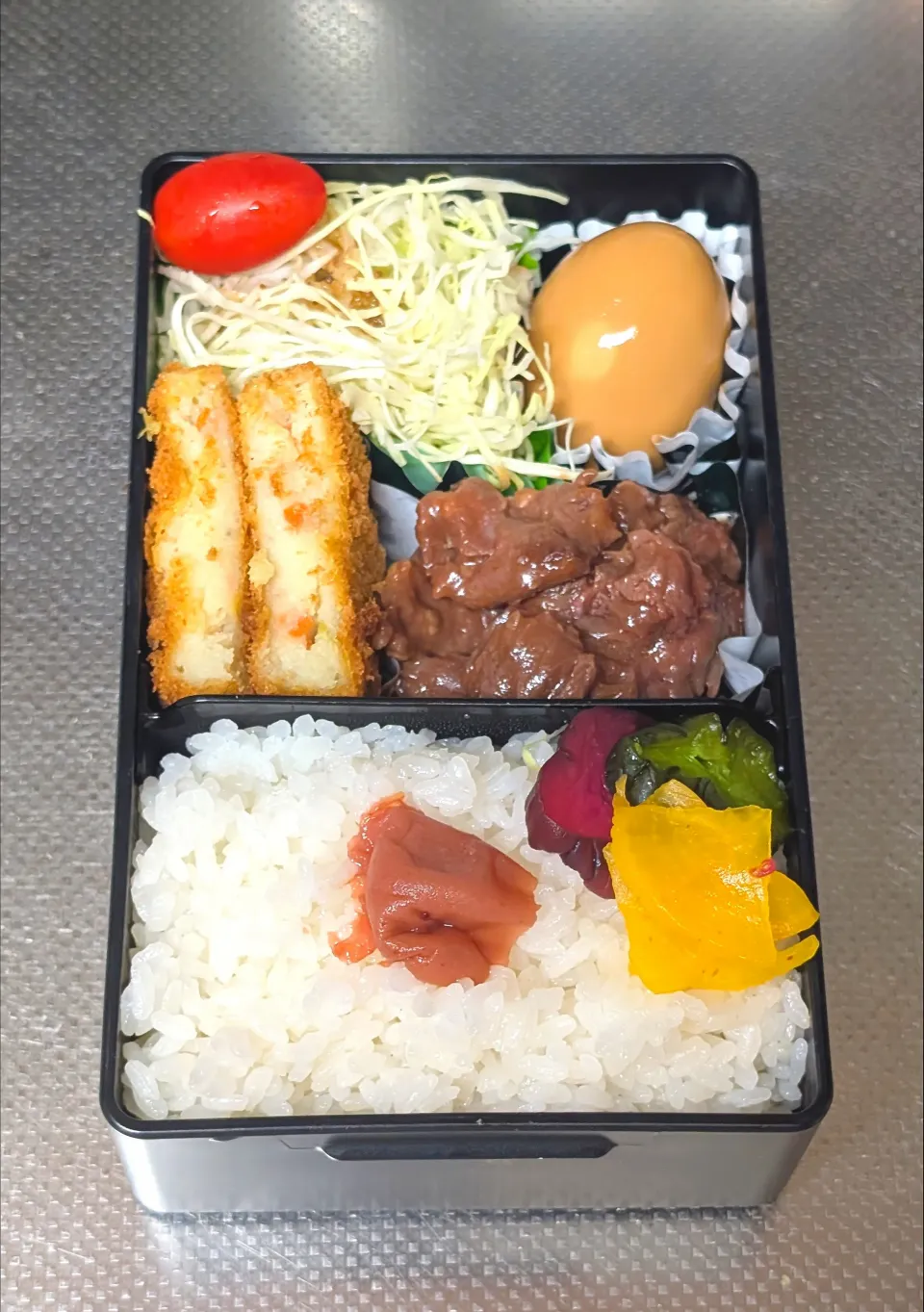 焼肉&コロッケ弁当|黒川克博さん