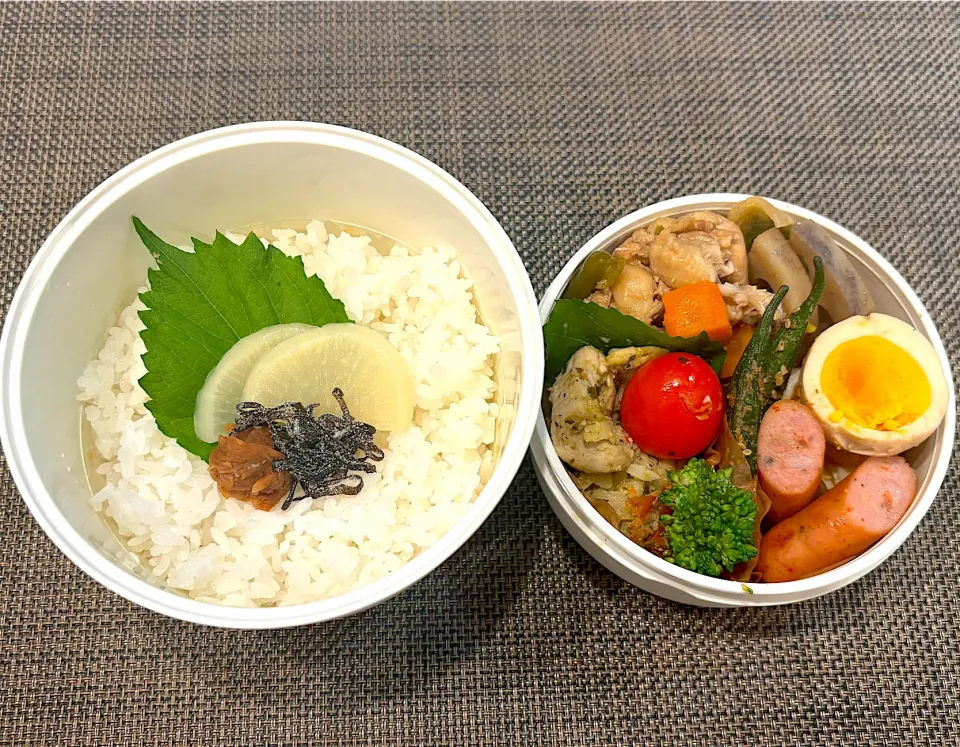 高校生息子のお弁当🍱 鶏肉の甘酢炒め弁当🍱|Snow10さん
