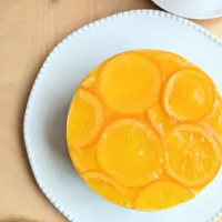 オレンジのレアチーズケーキ🍊|としちゃんさん