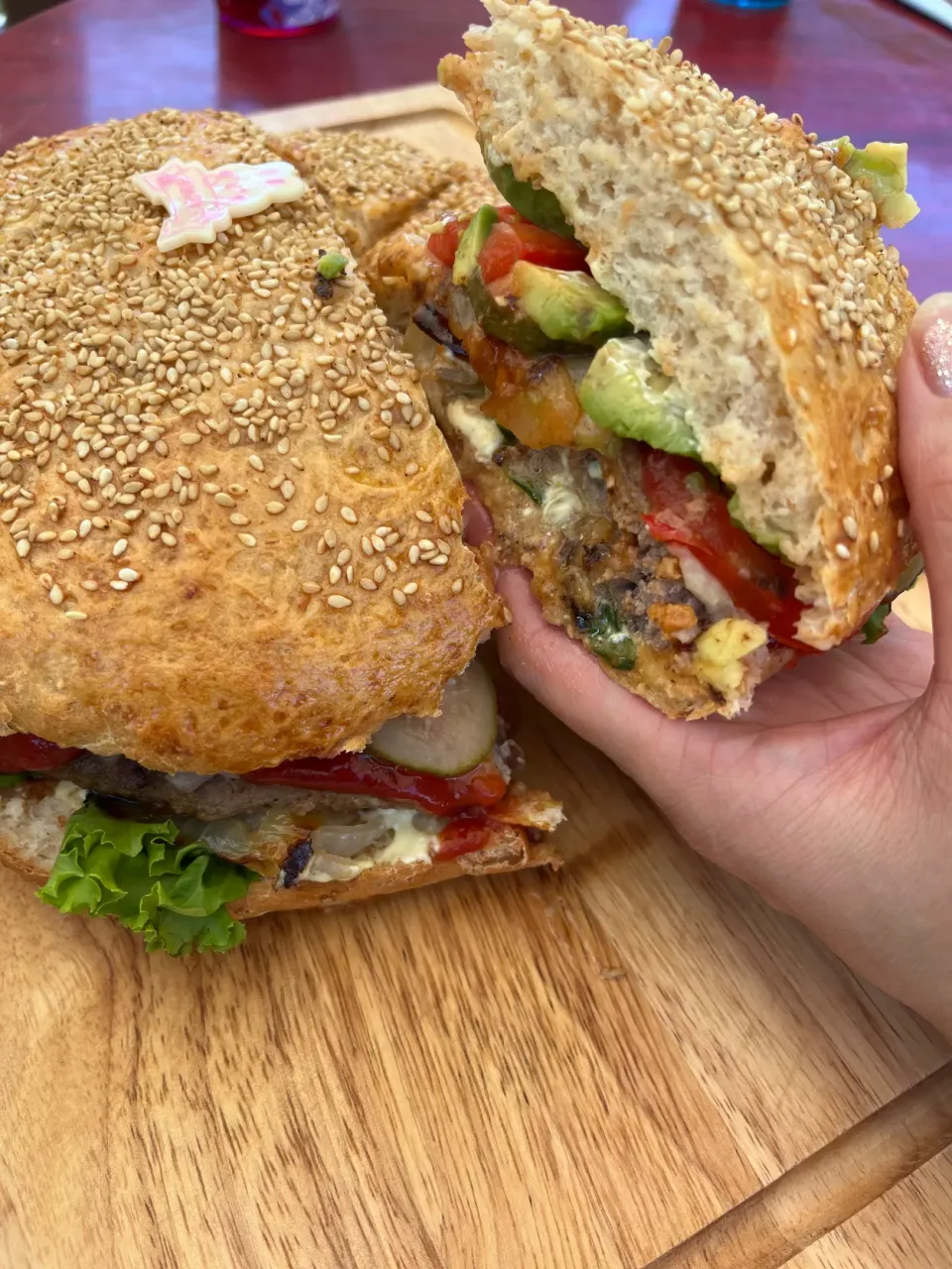 ウルトラビッグハンバーガー🍔|さあママさん