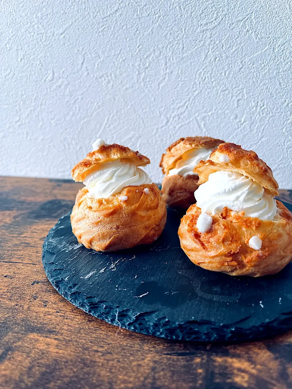 米粉カスタードのシュークリーム|ayagohanさん