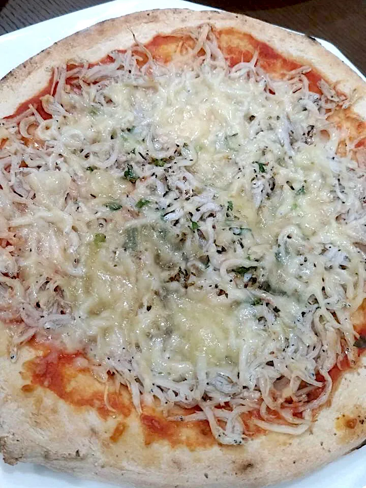 釜揚げしらす ピザ|sakuramochiさん