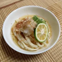手打ち麺で♥かぼすおろしうどん|なおさん