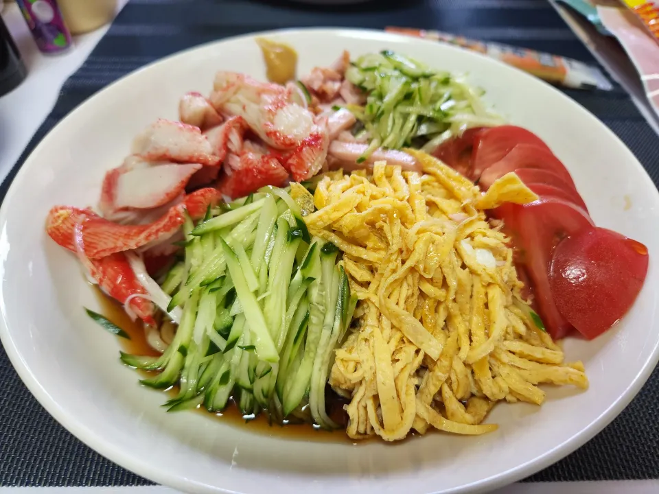 ちょっと遅くなったけど冷やし中華！！|sora🍀さん