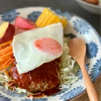 ロコモコ丼|ちぐあささん