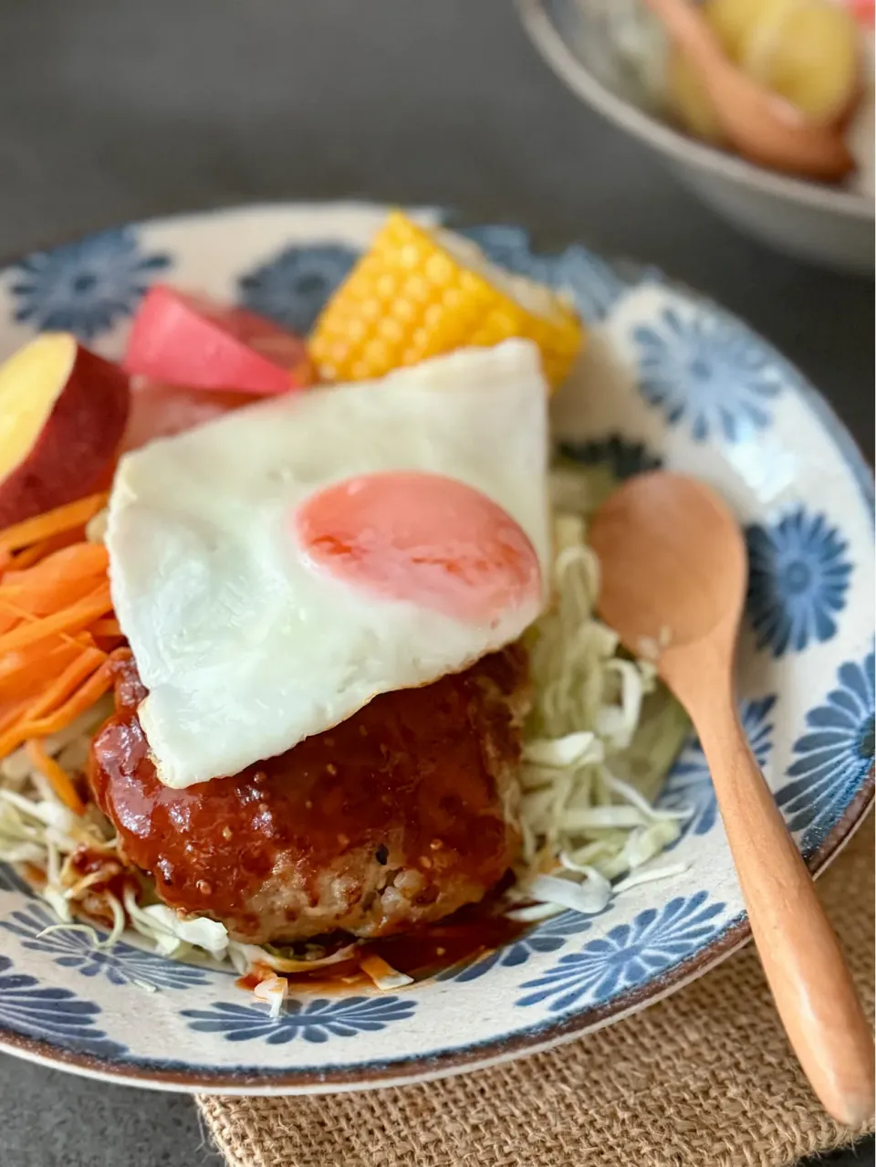 ロコモコ丼|ちぐあささん
