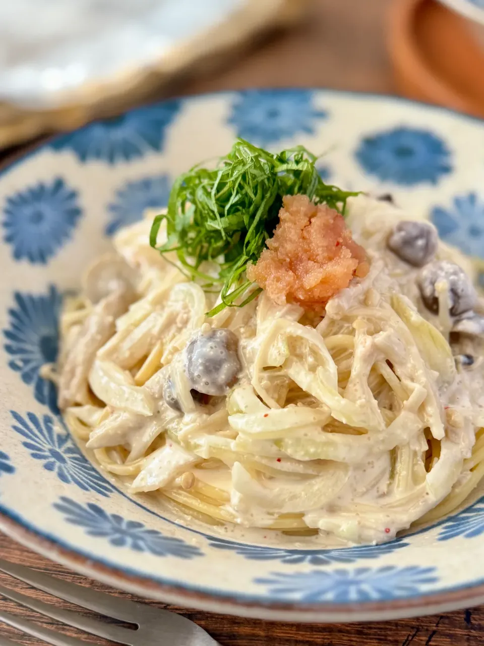 明太クリームスパゲッティ|ちぐあささん