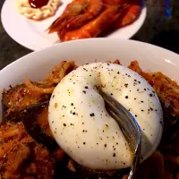 ナスとツナのトマトパスタ♡ブッラータ乗せ|🇦🇺OZ🇦🇺さん