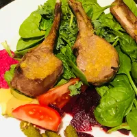 ラムチョップの塩レモン乗せ| 🇦🇺OZ🇦🇺さん