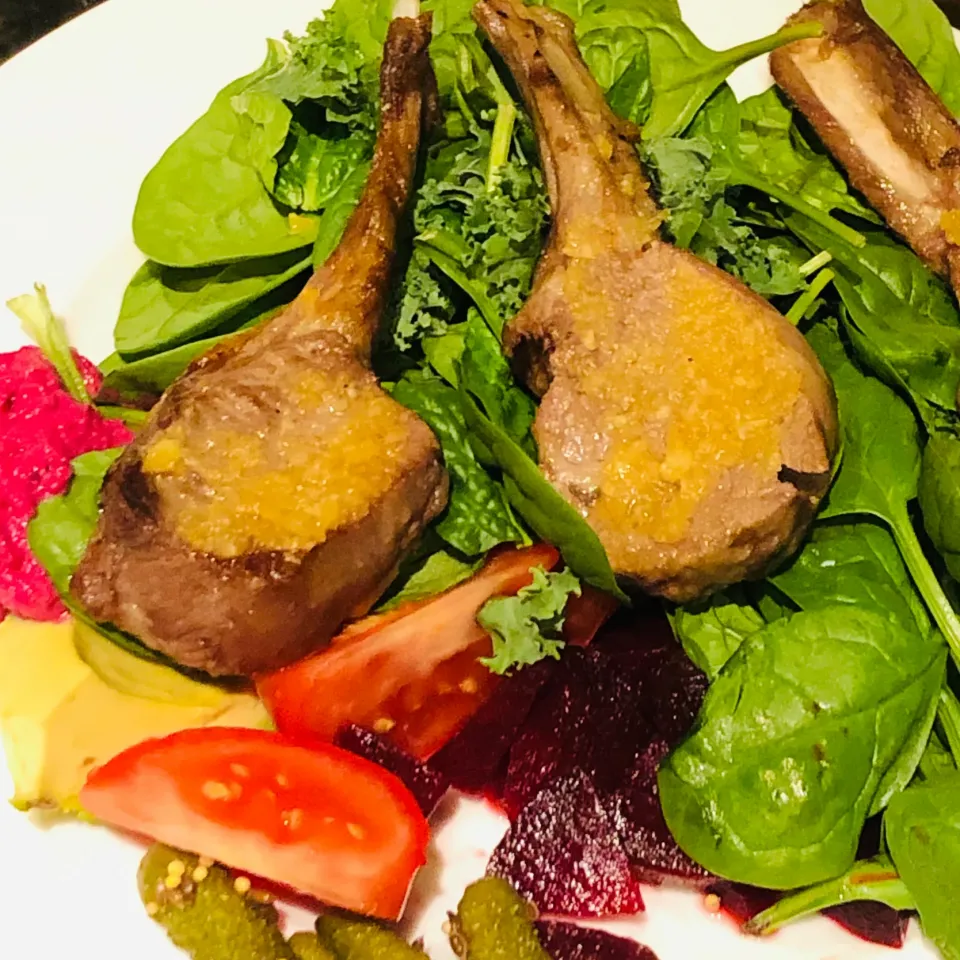 ラムチョップの塩レモン乗せ|🇦🇺OZ🇦🇺さん