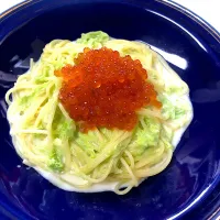 アオサのクリームパスタ♡イクラ乗せ|🇦🇺OZ🇦🇺さん