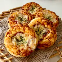 ベーコンのピザパン🥓🍕|sato*さん