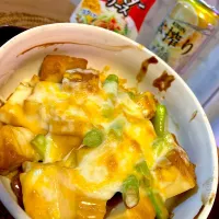 厚揚げとアスパラのオイマヨチーズ焼き😋🍻💕✨|アイさん