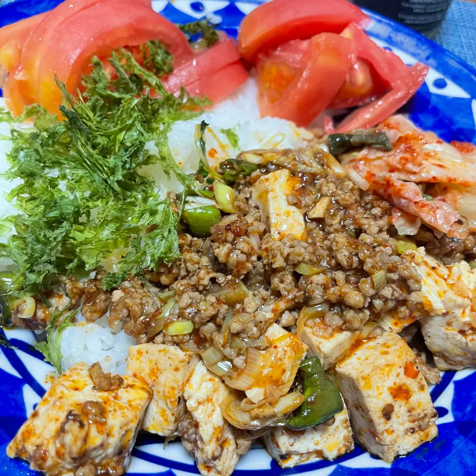 麻辣が効いた麻婆豆腐|kazzz3さん