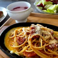 ある日のお昼ご飯🍝|yucca@さん
