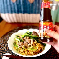 オイスターソースで上海焼きそば|じゅんさん