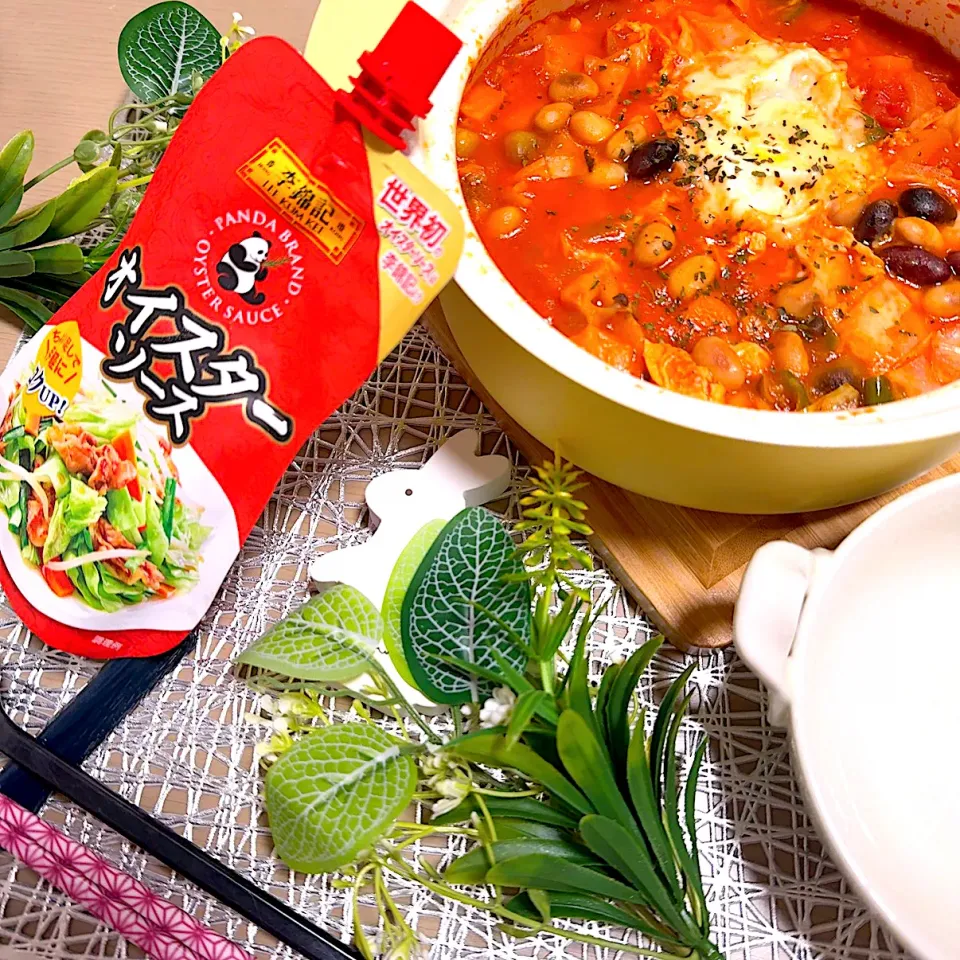 オイスターソースでもち麦トマトリゾット🍅|ぷにだま♡さん