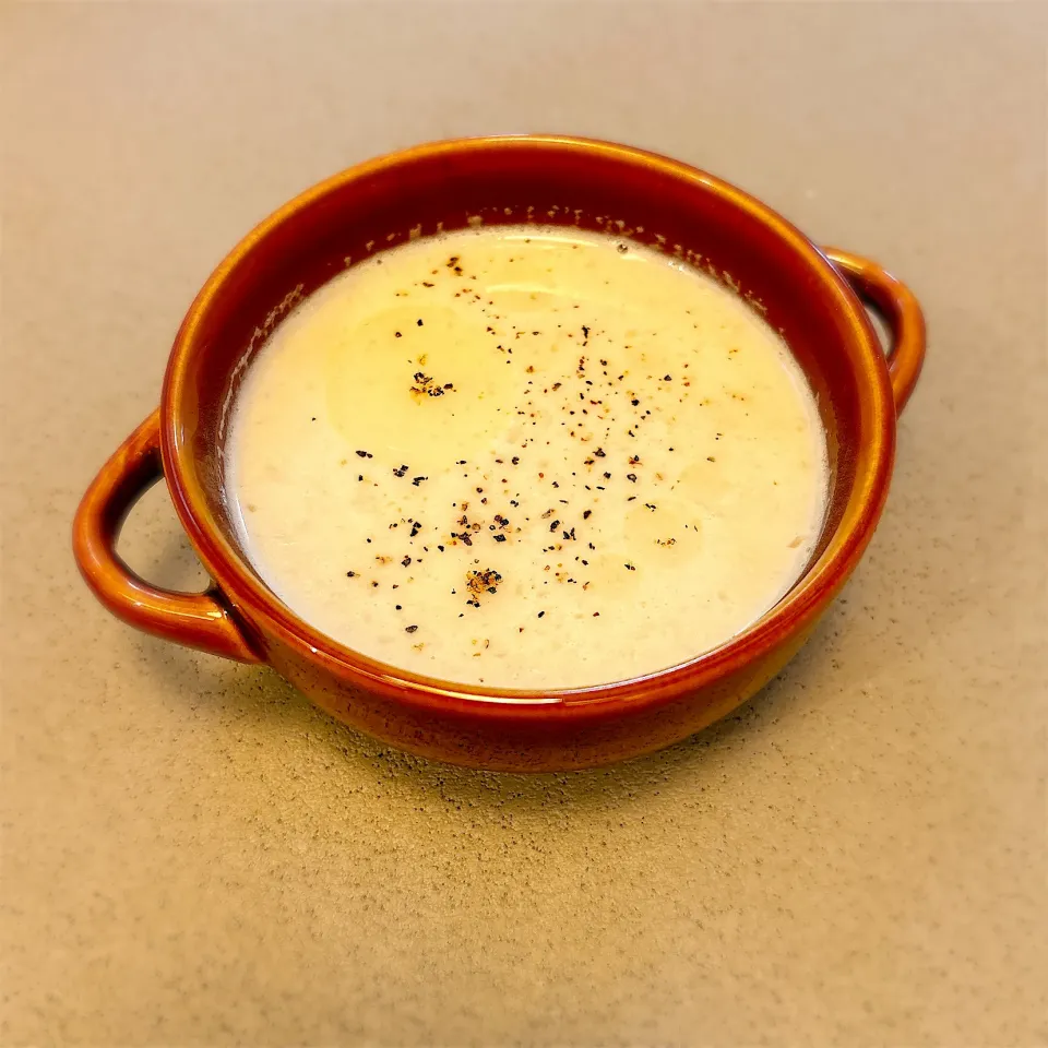 蓮根の豆乳ポタージュ|かわうそcookingさん