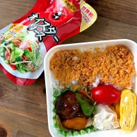 オイスターとちょい足しで、酢豚風弁当|るりさん