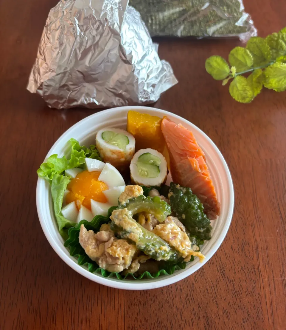 ゴーヤチャンプルの自分弁当|naho_nonaさん