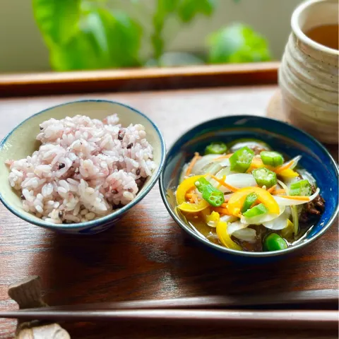 「Wできたてシェフレンジ」を使ってみたSnapdishの料理・レシピ写真:2品同時あたため 楽うまランチ🍚