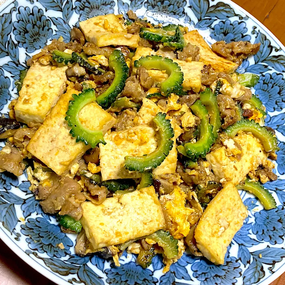 ゴーヤチャンプル|ももさん