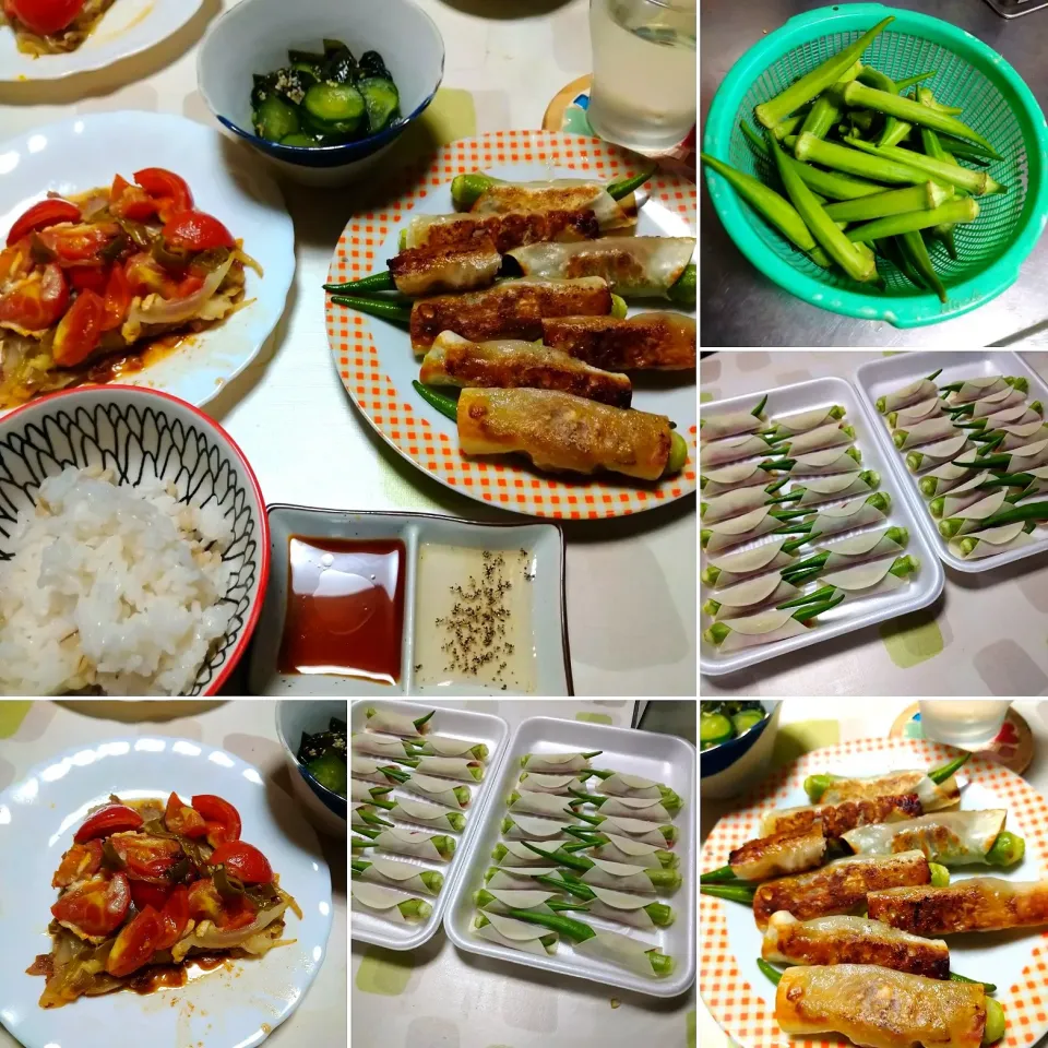 オクラ餃子|うたかた。さん