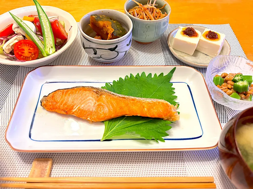 ニトリ「Wできたてシェフレンジ」自動調理で塩さけとかぼちゃの煮物👩🏻‍🍳|とっぴぃさん