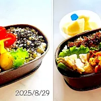 8月　中学生弁当|@y@さん