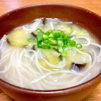 茄子の味噌汁✨