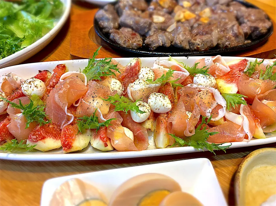 イチヂク・生ハム・モッツァレラチーズ|じゅんさんさん