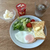 バタートーストの朝食|Sakikoさん