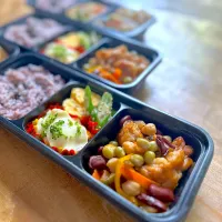 作り置き冷凍用弁当|くまちゃんさん