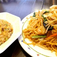 町中華よ焼きそばセット|セブンさん