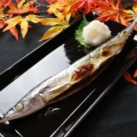 秋刀魚の塩焼き🍁