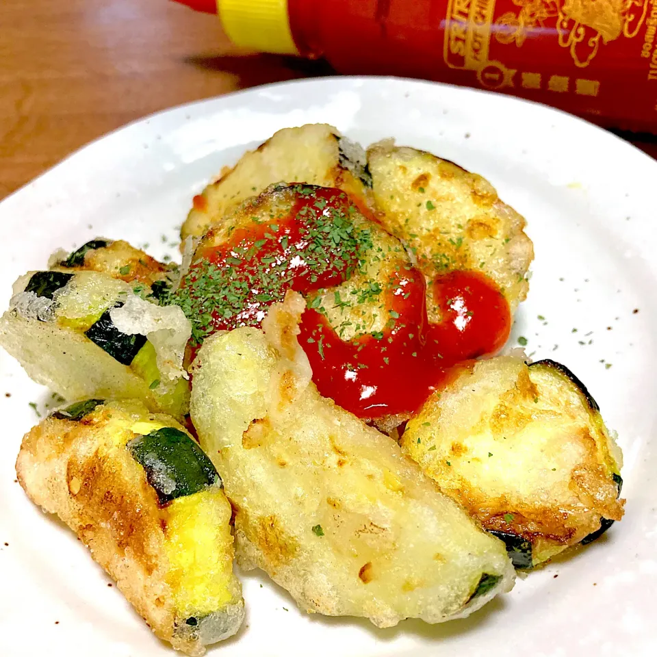 ズッキーニのフリット🍀|まいりさん