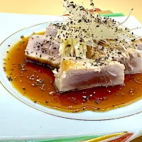 まぐろのスパイシーステーキ|マツケンさん