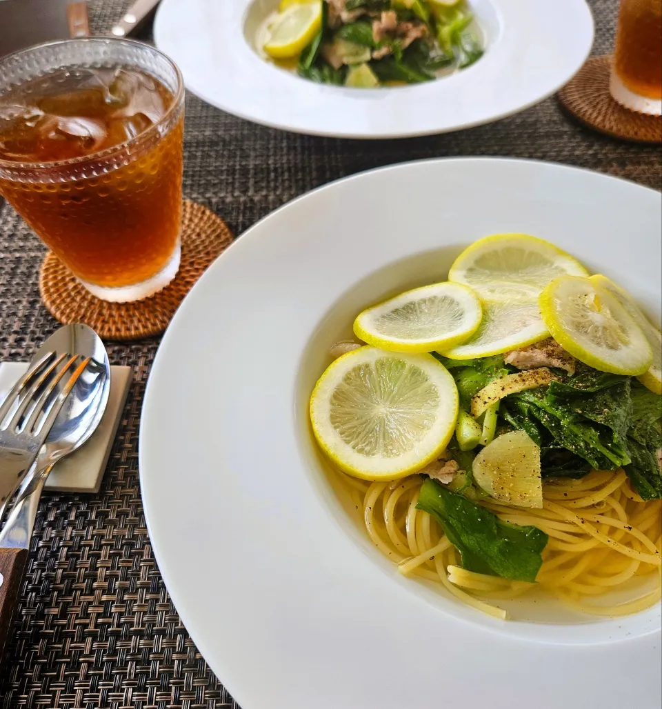 豚バラとレモンのスープパスタ|emiさん