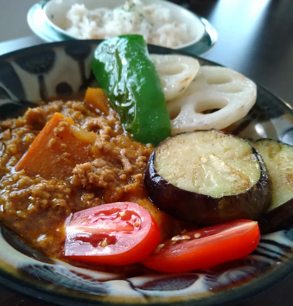 野菜たっぷりキーマカレー|とだともさん