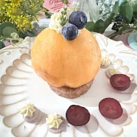 まるごと桃ケーキ|りんりんさん