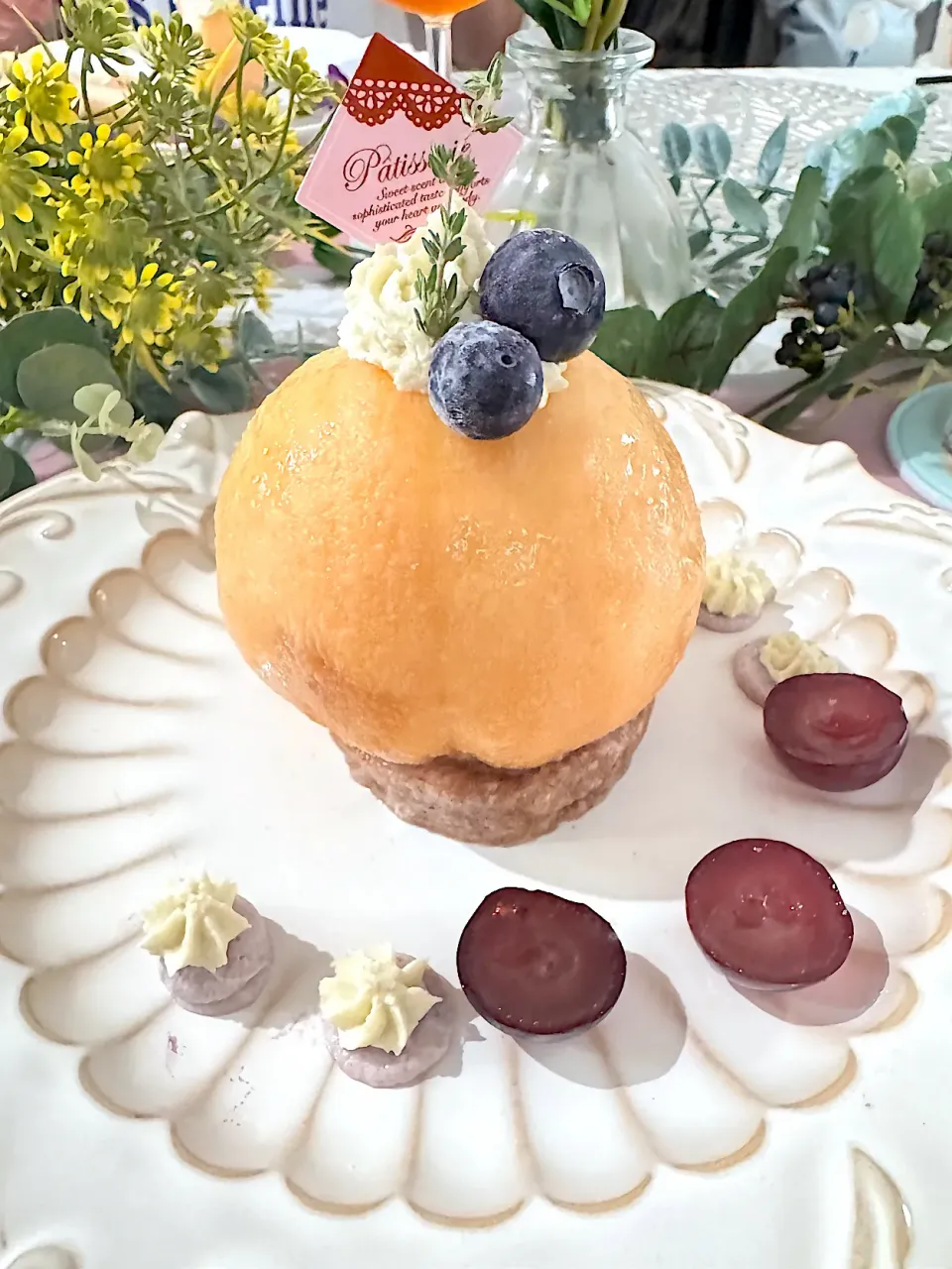 まるごと桃ケーキ|りんりんさん