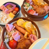 子供達のお弁当|nikotan.syさん