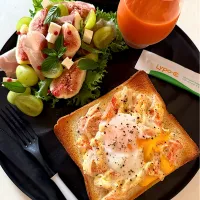 ゆかりさんの料理 カニカマヨトースト🐣〜トースターで3分〜| ゆかりさん