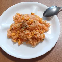 卵とネギのケチャップライス|ナナさん
