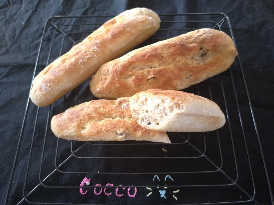 朝日が似合うシリーズ・全粒粉のナッツ入りバターフィセル✨|cocco+さん