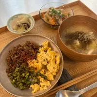 スタミナ三色丼セット|pontalさん