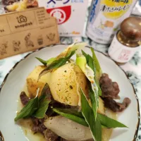 🔷🐄5等級切り落としdeそばスープ肉じゃが🔷